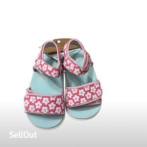 See Kai Run Toddler Girls Pink Daisy Sandals Size 4 Summer Casual